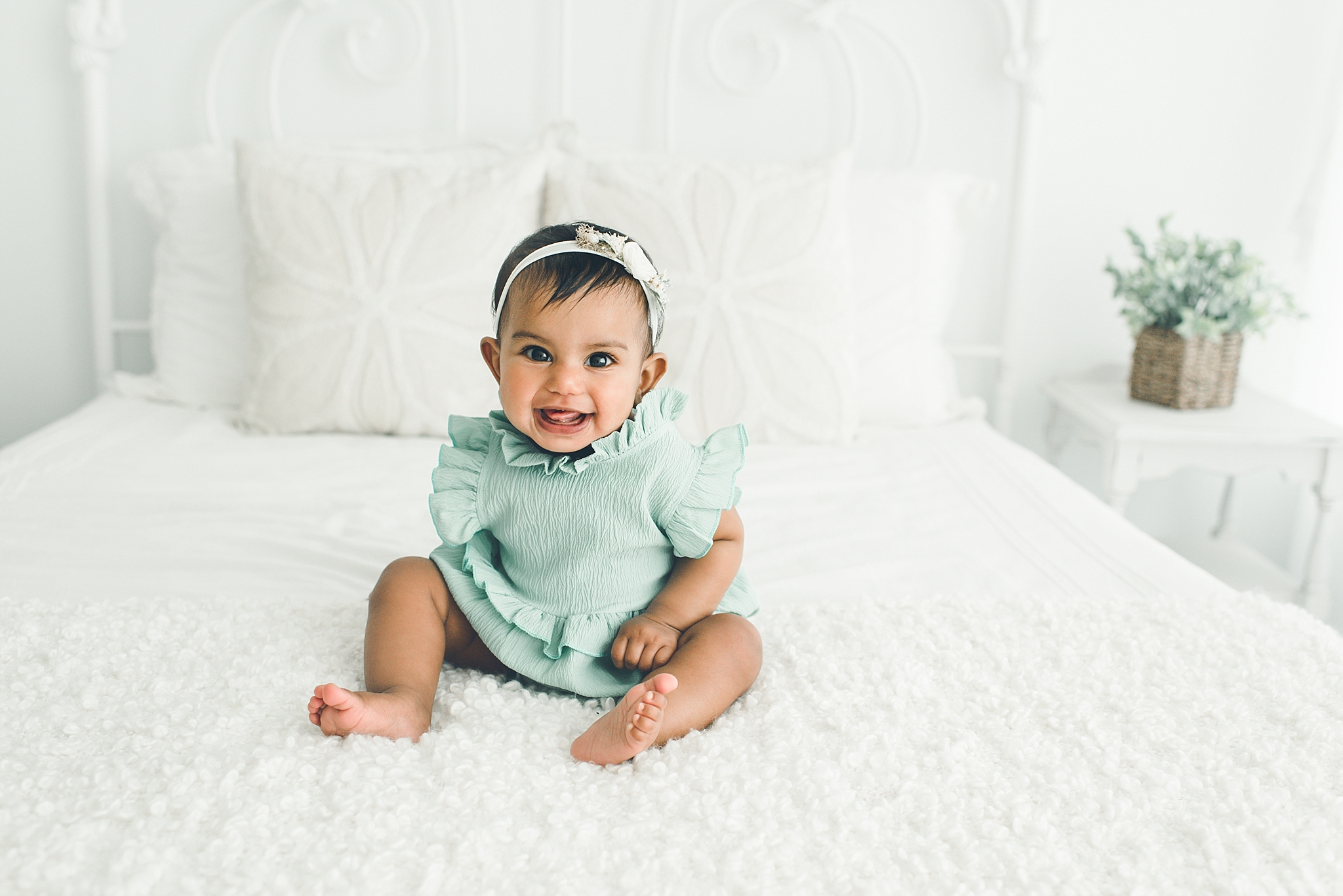 Springboro Ohio Baby Photographer | Eliana | Sitter