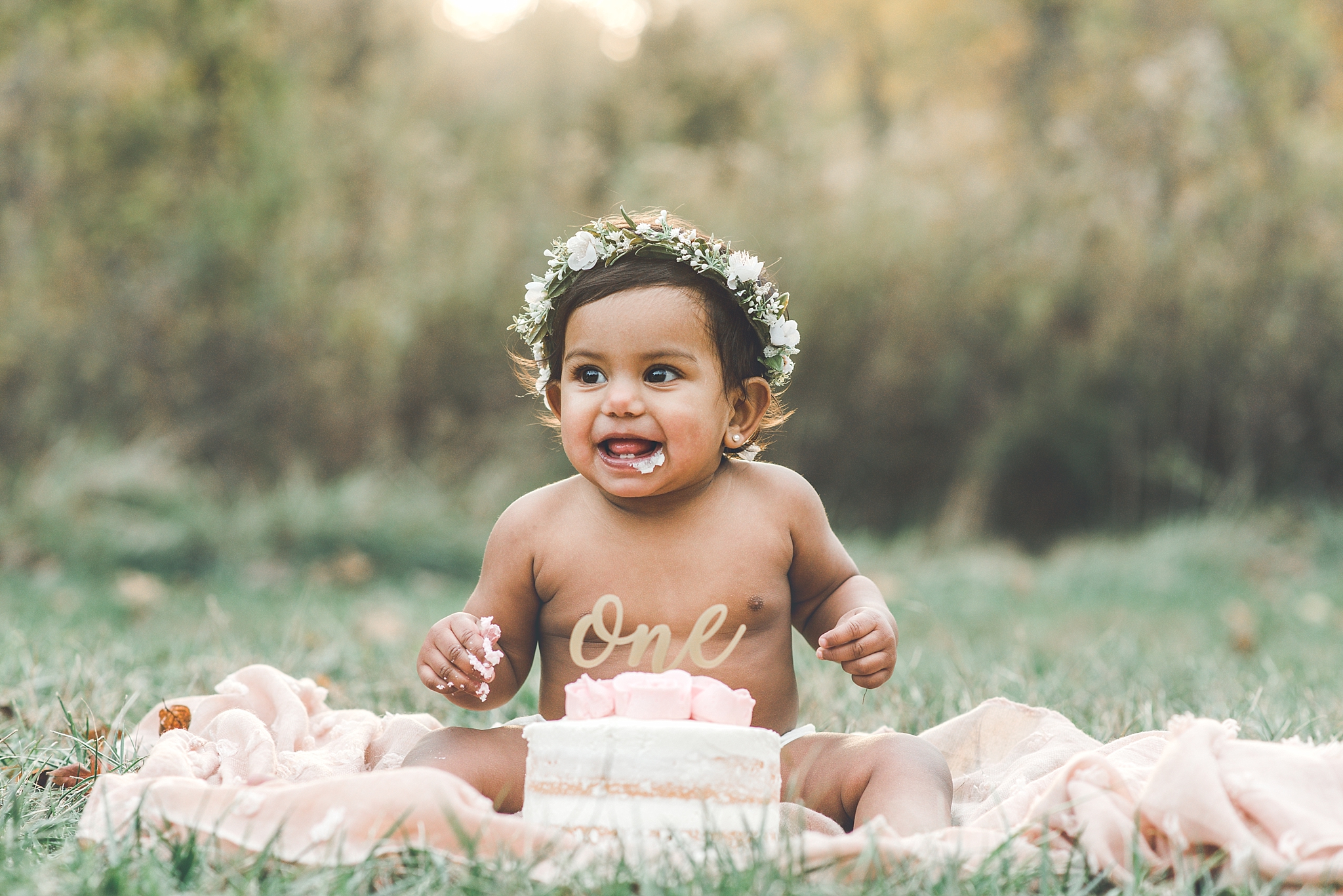 Bellbrook Ohio Baby Photographer | Eliana is one!