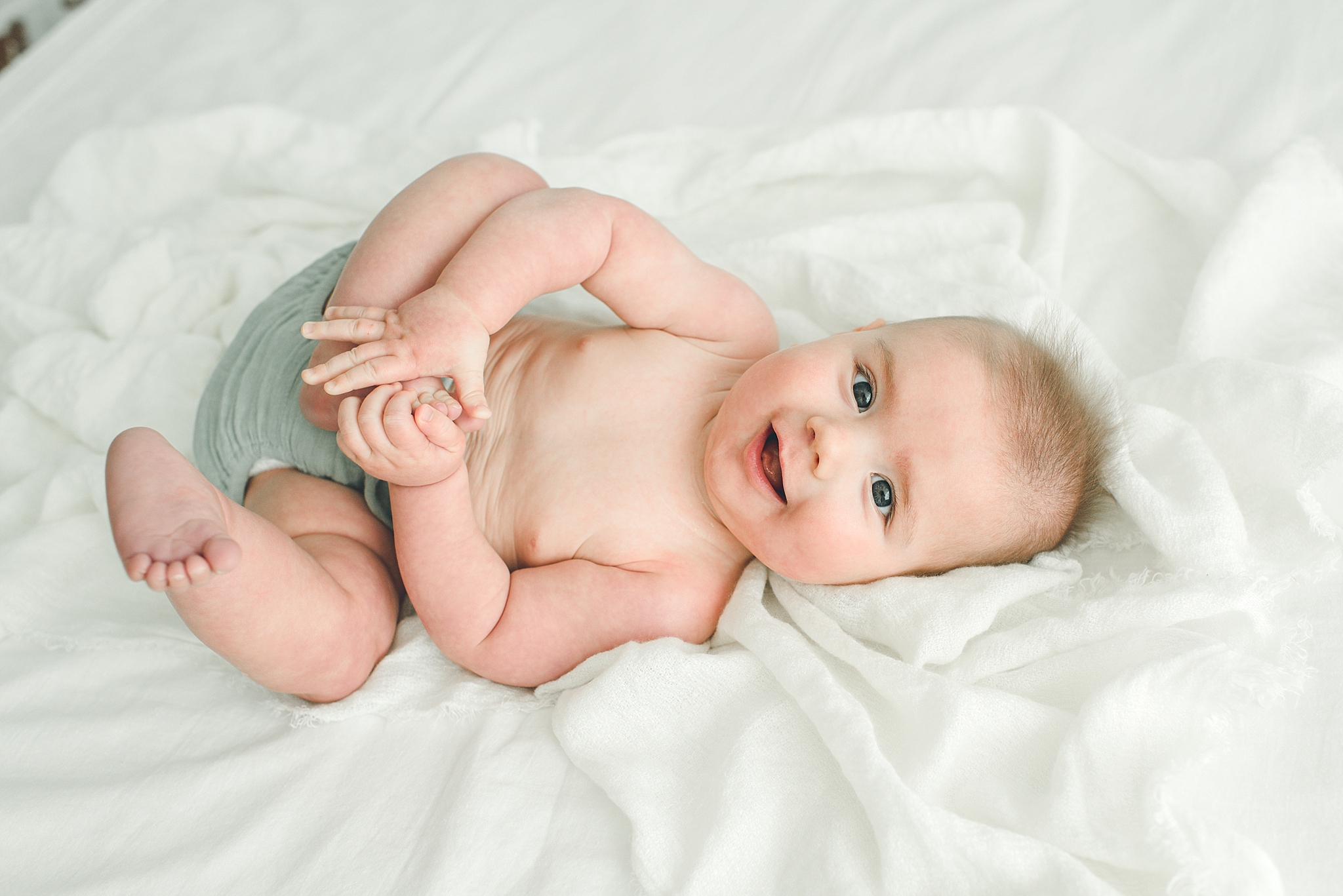 Kettering Ohio Baby Photographer | Jackson’s tummy time