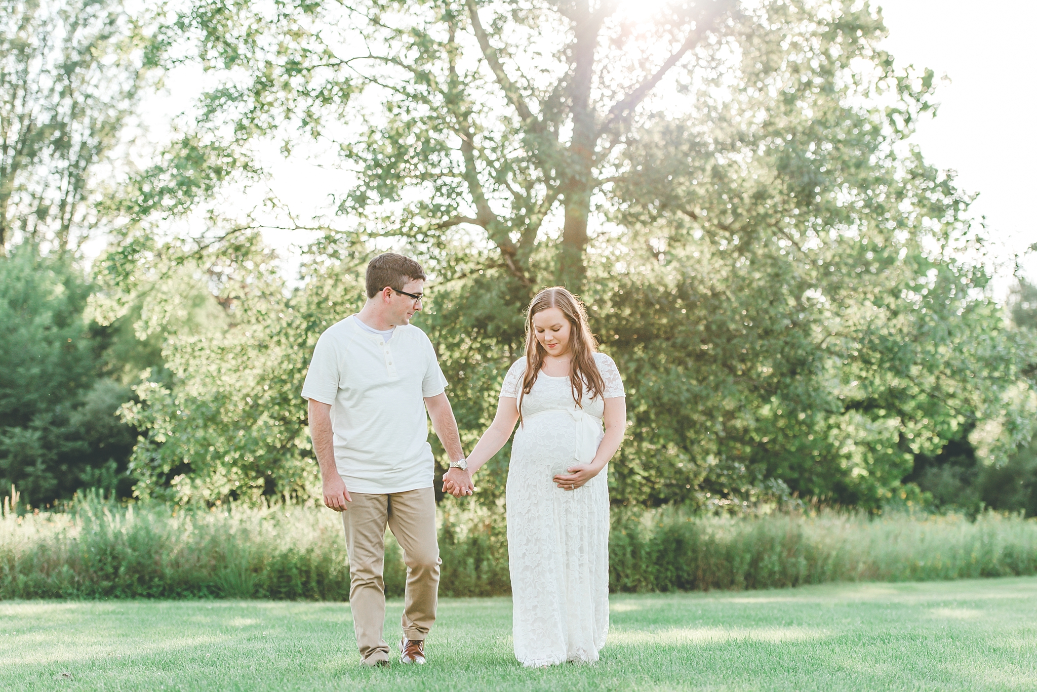 Springboro Ohio Maternity Photographer | Expecting Baby Satariano