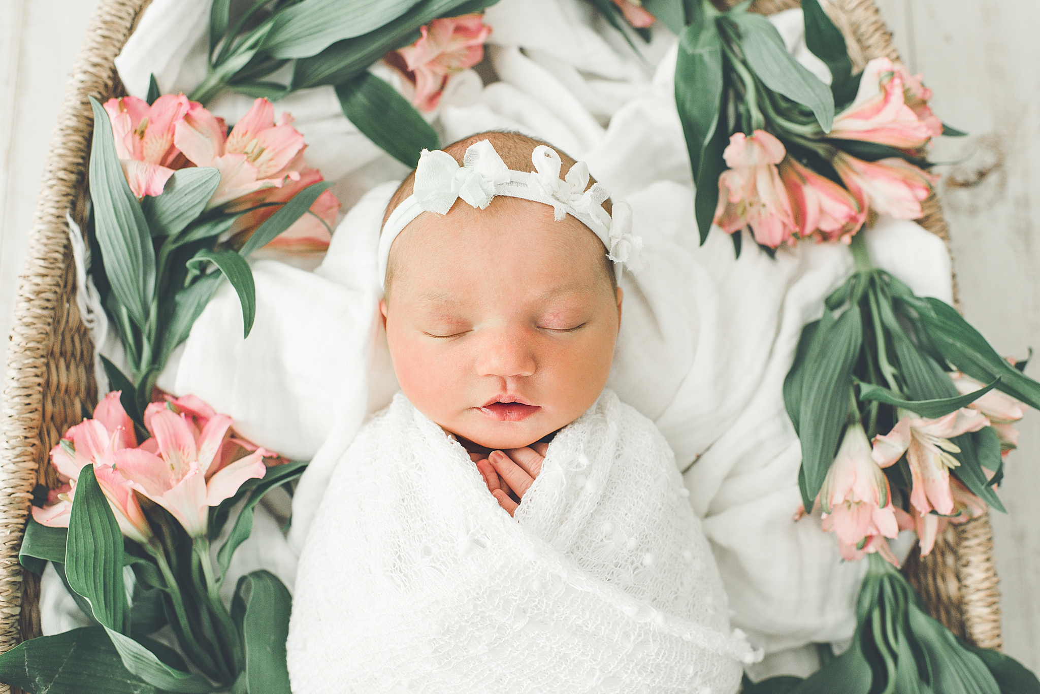 Centerville Ohio Newborn Photography | Baby Lily