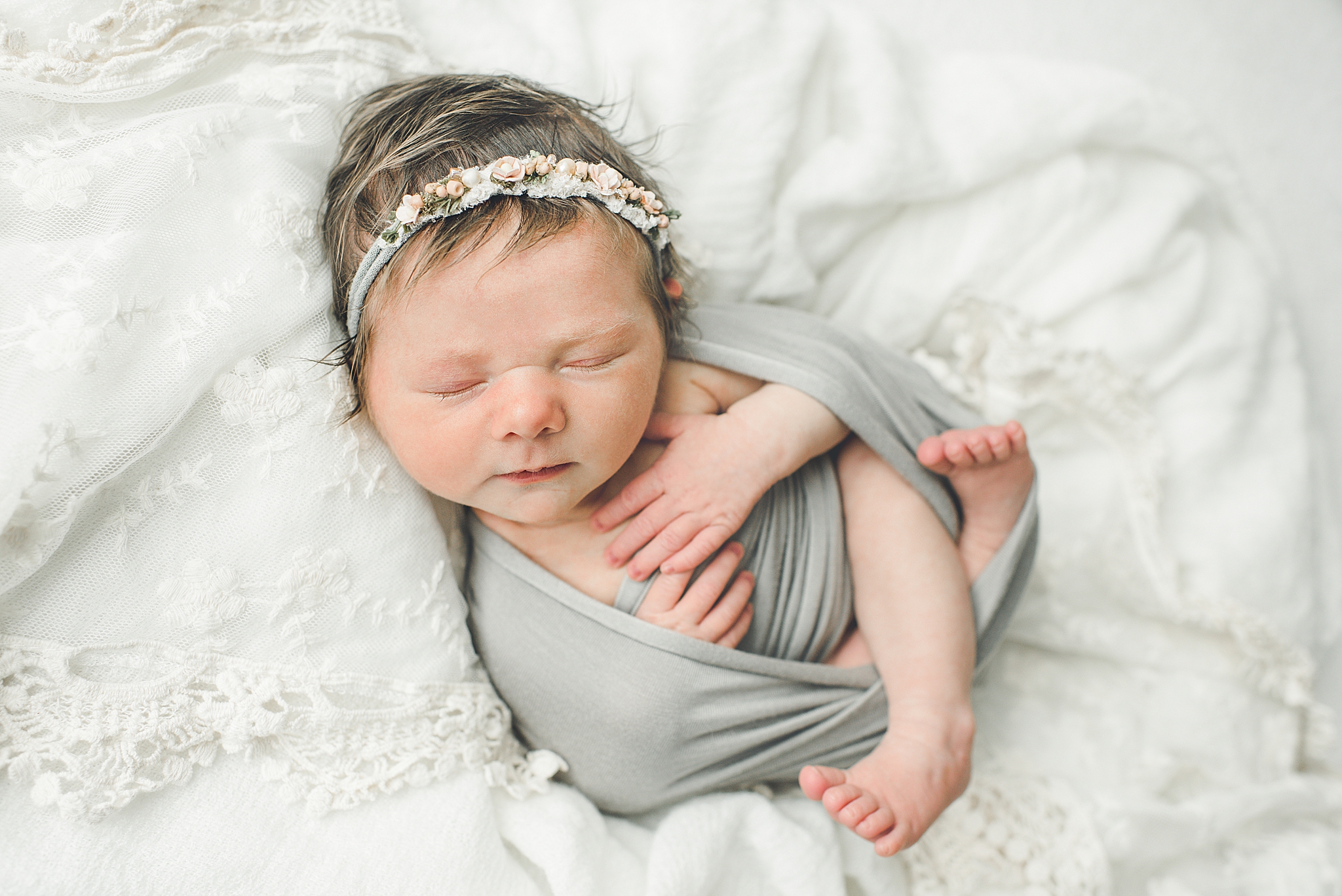 Centerville Ohio Newborn Photographer | Baby Kinsley