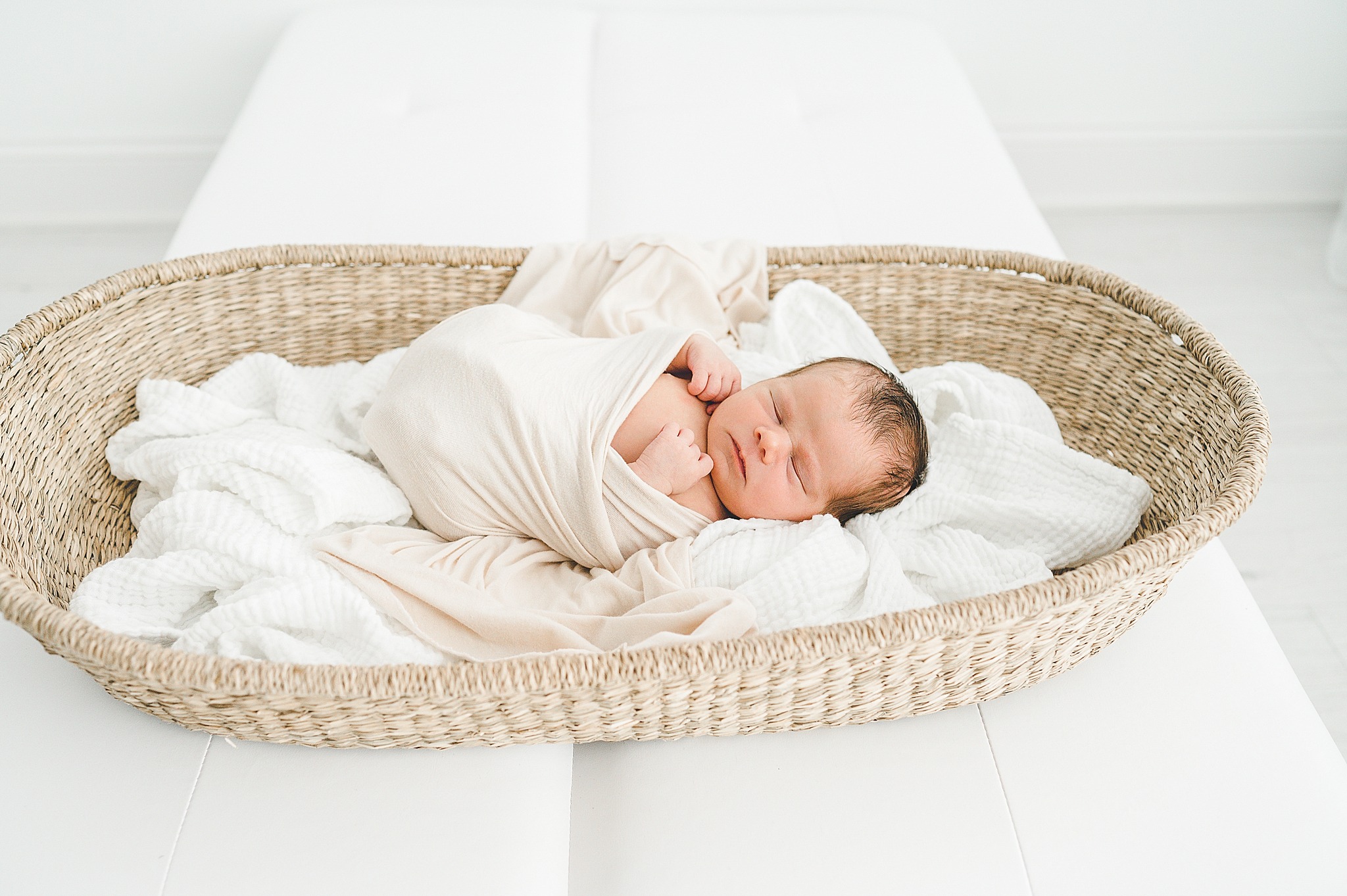Cincinnati Ohio studio newborn photographer | baby boy