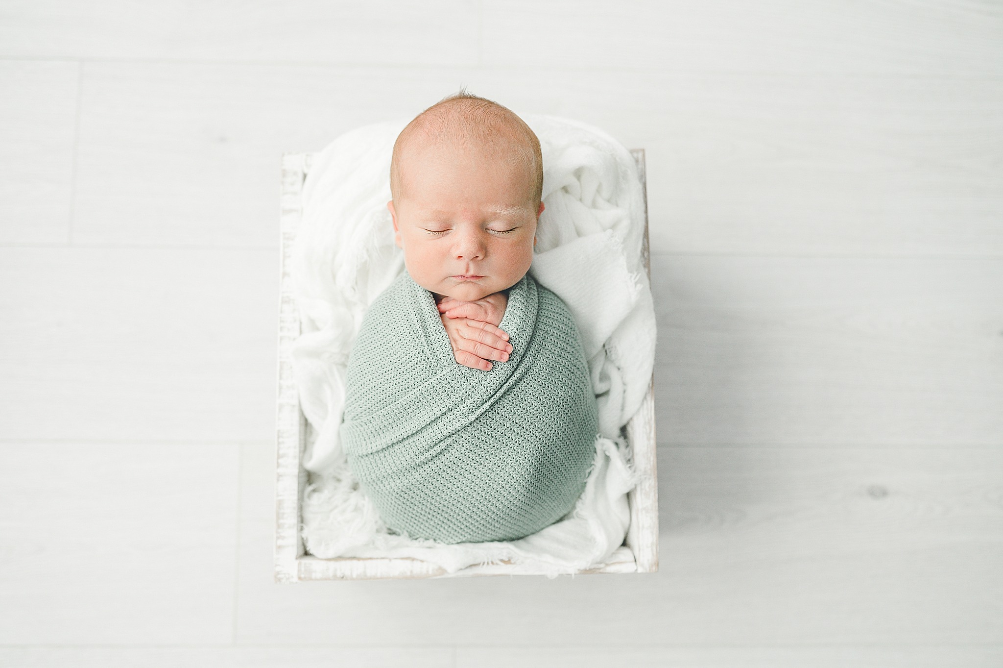 baby boy newborn session in the studio | Dayton Ohio newborn photographer