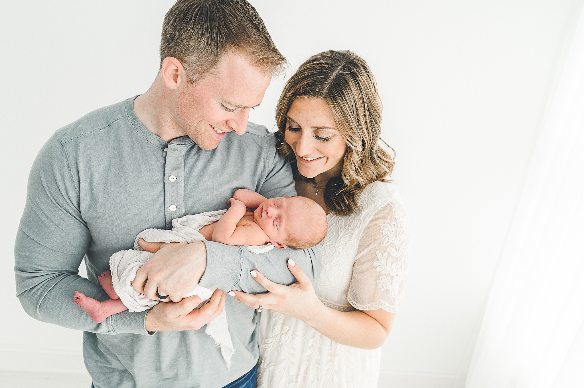 Welcoming Baby Boy in Dayton Photography Studio | Baby Camden