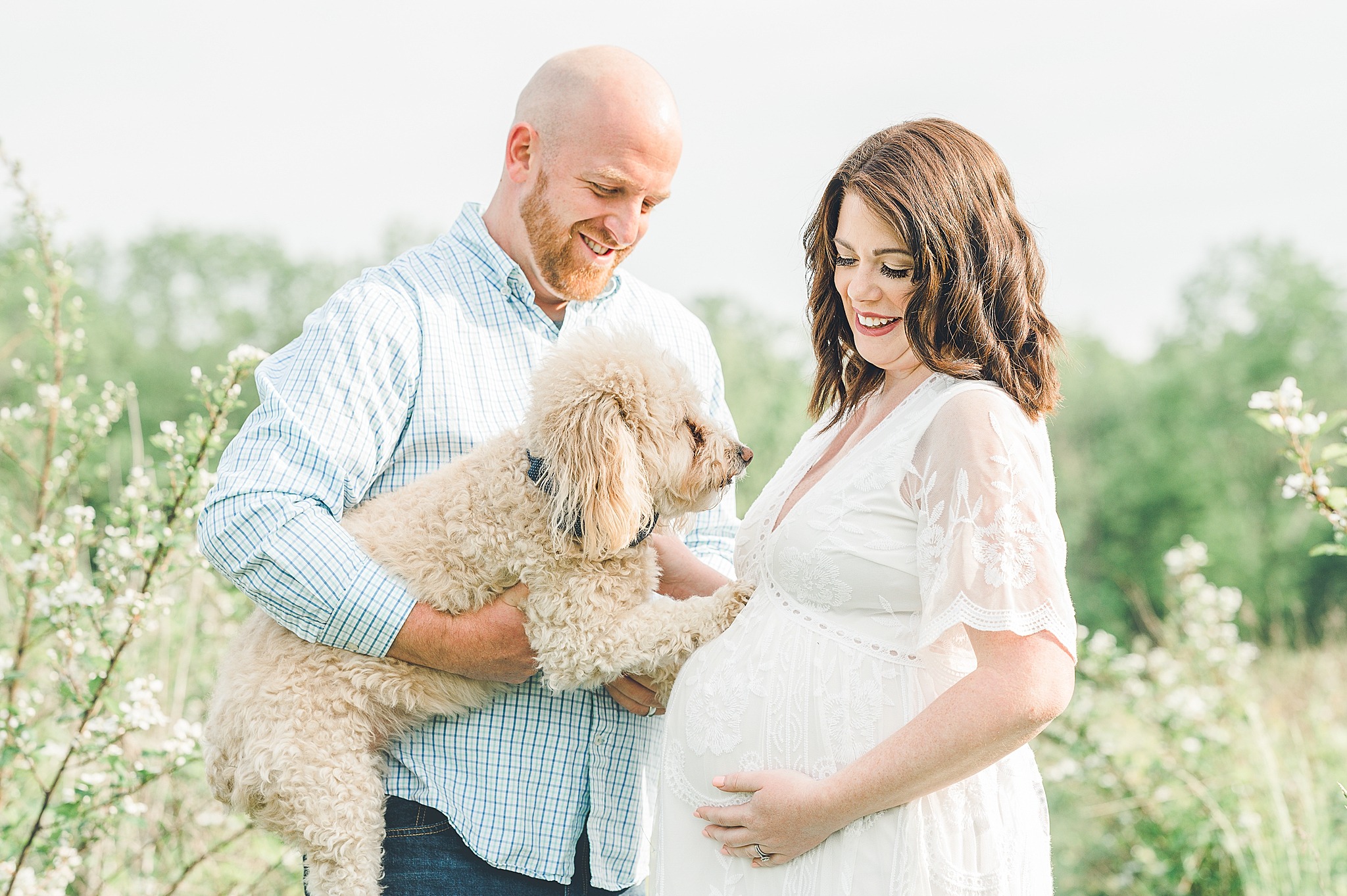 Dayton Park Maternity Session | Expecting Baby Oakes