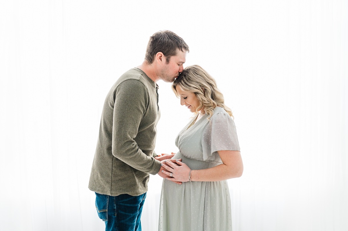 Expecting Baby Miller | Dayton Ohio Studio Maternity Session