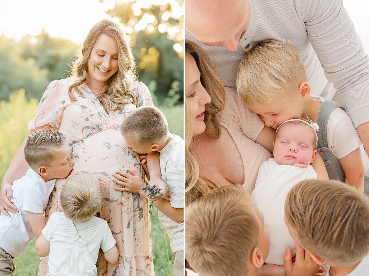 From Bump to Baby: Seamlessly Transitioning from Maternity to Newborn Sessions